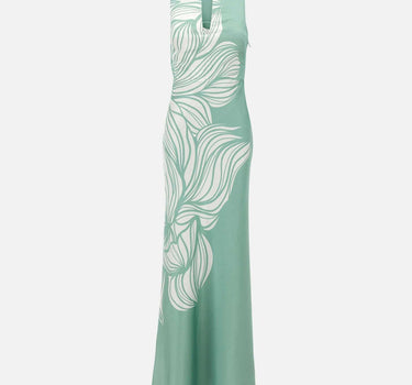 Abito lungo "Lalisa" 26011513 SAGE REBECCA VALLANCE 