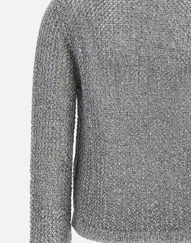 Cardigan con micro paillettes 373557 845 KANGRA 