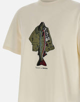 T-shirt "Fishing Jacket" MTS1612 MTSWH32 BARBOUR X PAUL SMITH 