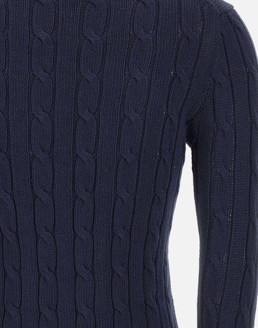Maglia a girocollo in cotone a trecce 211971869 008 POLO RALPH LAUREN 
