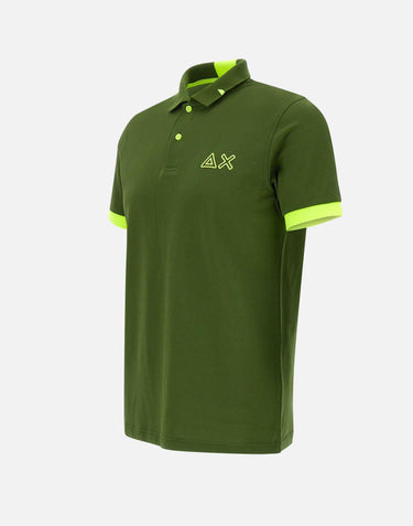 "Polo logo fluo" A35122 37 SUN68 