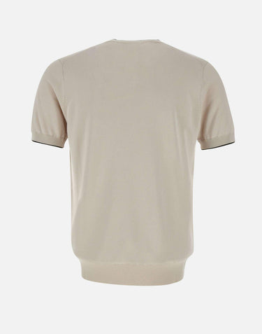 T-shirt in cotone e viscosa 100021 060 KANGRA 