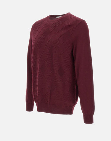 Maglia in lana DK97069 PRUGNA DIKTAT 