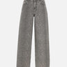 Jeans flare con stampa MF5333T160A P9132 LIU-JO 