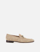 Mocassini "Vasco" in pelle scamosciata VASCO BEIGE DUCA DEGLI ABRUZZI 