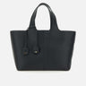 Tote media in materiale sintetico con charms logo BS96A52E2 110 ELISABETTA FRANCHI 