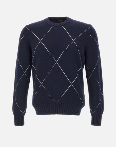 Maglia in cashmere e lana 13156 19653598 GRAN SASSO 