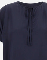 Blusa in misto viscosa e seta SP5NT025 3000 KAOS 