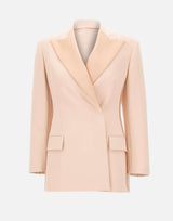 Blazer in crêpe leggero e raso GI24163E2 EA1 ELISABETTA FRANCHI 