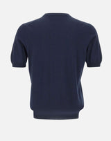 Maglia in cotone a maniche corte 57136 21810598 GRAN SASSO 