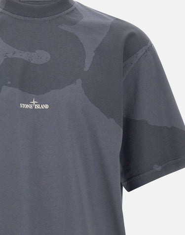 T-shirt in jersey di cotone pettinato 2100002S0365 V002D STONE ISLAND 