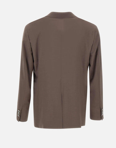 Blazer doppiopetto relaxed fit in fresco lana stretch 4032G2002Y 26000029 MANUEL RITZ 