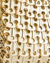 "1969 clutch gold metal bag" 26ESS0572MET769 P711 RABANNE 