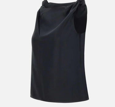 Top "Remy"  in seta REMY BLACK LOULOU DE SAISON 