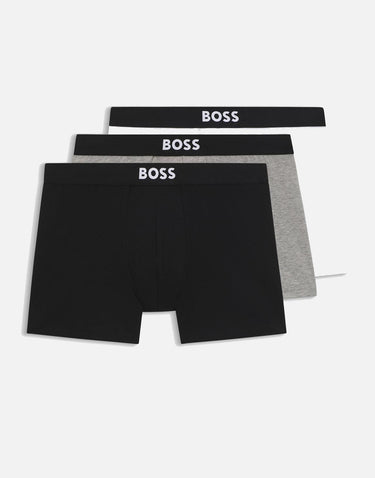 Set 3 boxer in cotone stretch 50544263 999 BOSS 