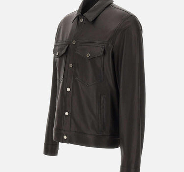 Giacca "Hopkin" in pelle HOPKINAICHI25 NERO TAGLIATORE 