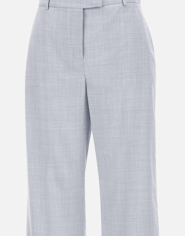 Pantaloni in misto lana e seta M85PANG03 TES0M046130 ELEVENTY 