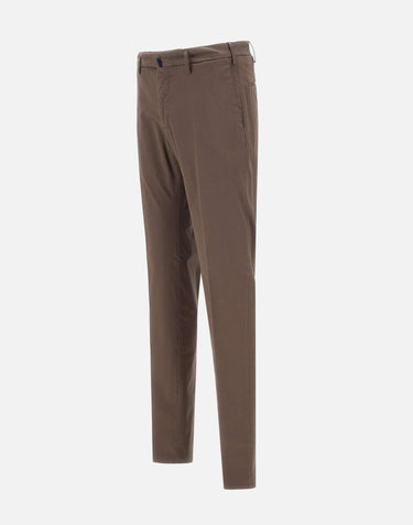 Pantaloni in popeline di cotone 1W0030 9098A150 INCOTEX 
