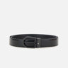 Cintura "Horseshoe Pin Buckle" in pelle 199650 BLK MONTBLANC 
