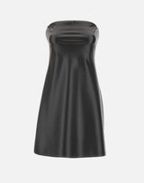 "Bustier lingerie dress" 425JRO749PU0049 BLACK COURREGES 