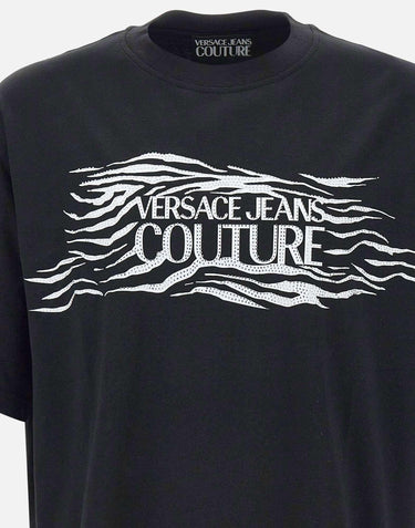 T-shirt  "Zebra" 78GAH6L1 J0001899 VERSACE JEANS COUTURE 