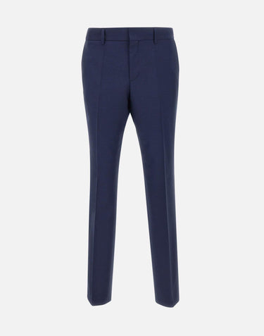 Pantaloni  "H-Genius" in  lana rigenerata 50537573 463 BOSS 
