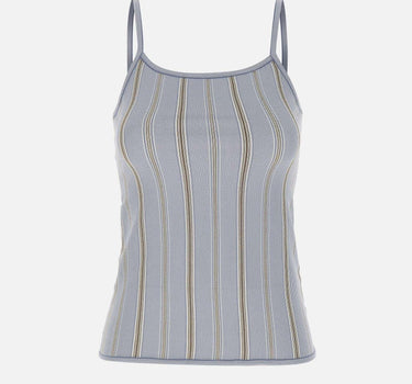 Top in rayon<BR/> LW251KN07NV 0092 LOW CLASSIC 