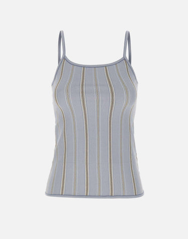 Top in rayon<BR/> LW251KN07NV 0092 LOW CLASSIC 