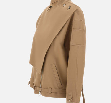 Giacca trench corta 226CBL358CO0134 1156 COURREGES 