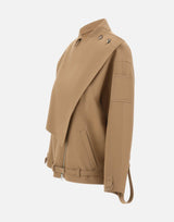 Giacca trench corta 226CBL358CO0134 1156 COURREGES 