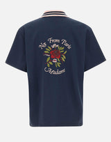 "Chemise Piquée Slogan Rose" SH247 CO264NY DROLE DE MONSIEUR 