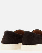 Mocassini in pelle scamosciata con suola in gomma DU3546STEVUY009 EM23 DOUCAL'S 