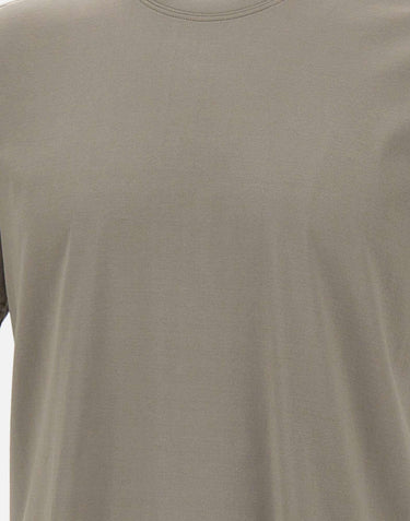 T-shirt in misto cotone e nylon DK17911 TORTORA DIKTAT 