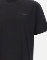 T-shirt in cotone con occhielli PA1048 BLACK PREMIATA 