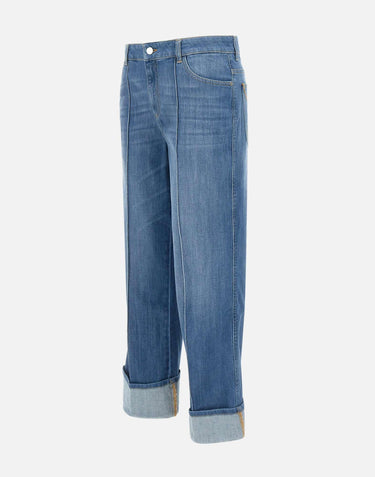 Jeans con risvolto RP6MG015 3019 KAOS 