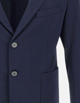 Blazer in cotone DK87601 BLU DIKTAT 