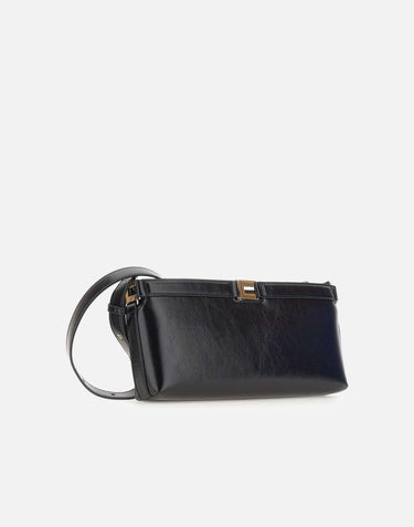 Borsa a spalla effetto naplak BS17A61E2 110 ELISABETTA FRANCHI 