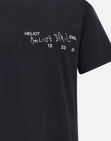 T-shirt "Fulgens" M09141 BLK01 HELIOT EMIL 