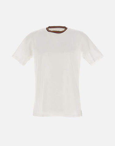"T-shirt Stripe Rib" in cotone M1R697PS H0008401 PAUL SMITH 
