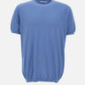 Maglia a maniche corte in misto seta e cotone 300421 015 KANGRA 