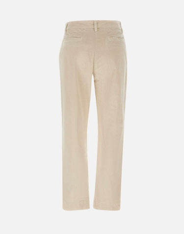 Pantaloni in velluto L80PANK30 TET0J02102 ELEVENTY 