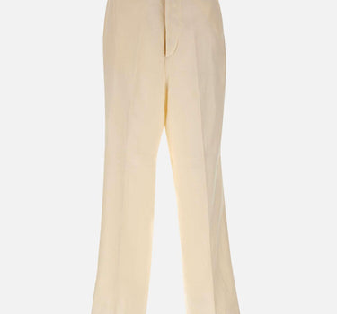 Pantaloni in misto viscosa e lino S6LAMAPA082 036 LANEUS 