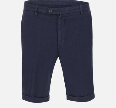 Bermuda in cotone con microtexture BG108325030 00011 BRIGLIA 1949 