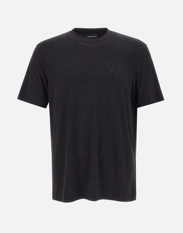 T-shirt in seta e modal EM002996 AF13721UC001 EMPORIO ARMANI 