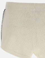 Shorts a maglia uncinetto KC6477 WHITE ADIDAS 