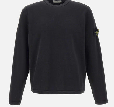 Felpa in cotone biologico a punto rete 6100011S0297 V0029 STONE ISLAND 