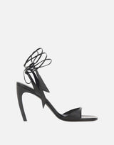 Sandalo "Ora" black 260WSH00899 LBT001AA100 THE ATTICO 