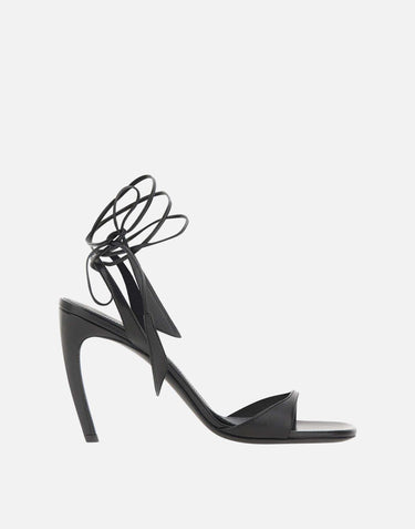 Sandalo "Ora" black 260WSH00899 LBT001AA100 THE ATTICO 
