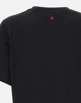 "Fashion Stole My Smile Slogan" 1322JTS004130A BLACK VICTORIA BECKHAM 