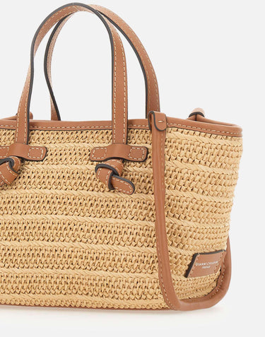 Borsa a mano "Miss Marcella" BS8065 COMMRVMRKNATURALE MARCELLA CLUB GIANNI CHIARINI 